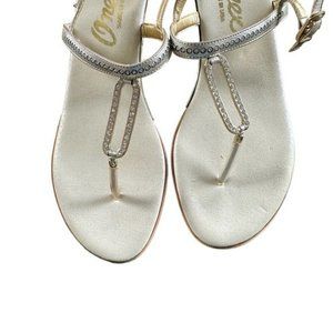 Onyx Silver and Gold Women's Sandals